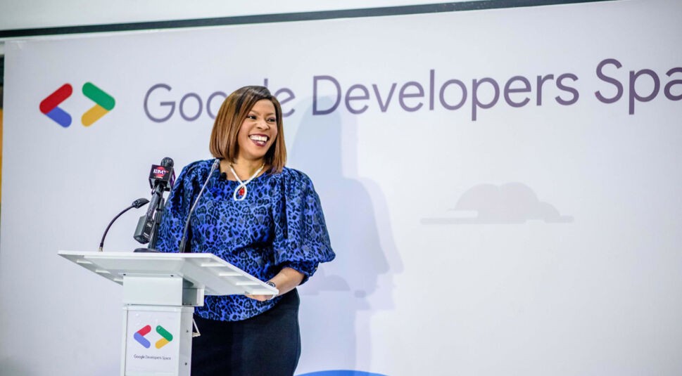 Juliet Ehimuan beim Google Developers Space Launch 2020