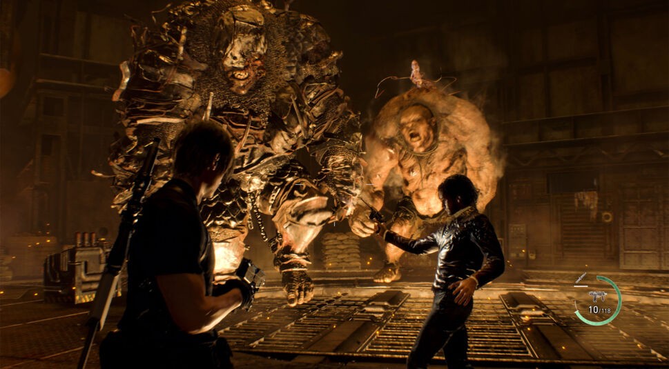 resident evil 4 remake gameplay