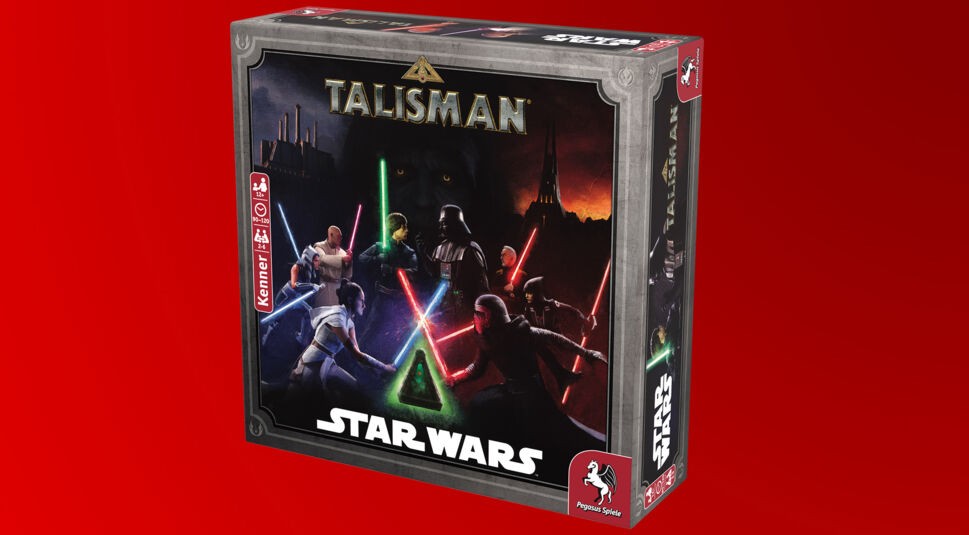 Die Verpackung vom analogen Star Wars-Spiel Talisman Star Wars edition
