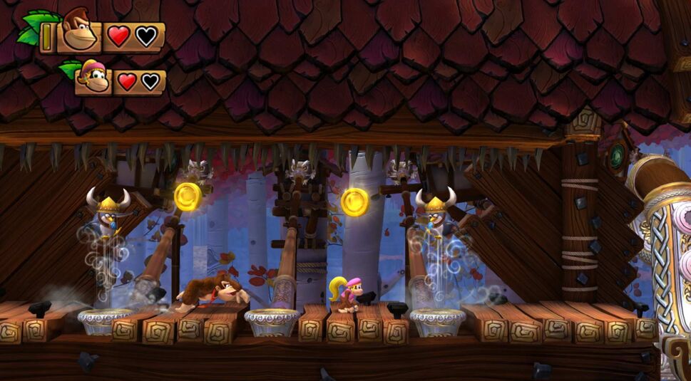 Screenshot von Donkey Kong Freeze