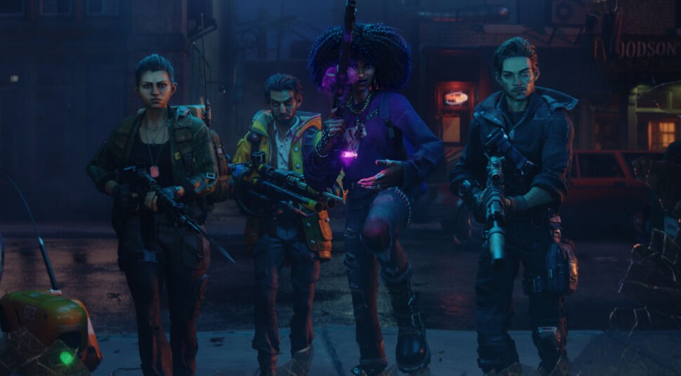 Die vier spielbaren Charaktere im Vampir-Shooter Redfall Kritik