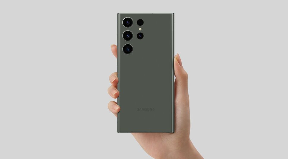 Galaxy S23 Ultra in Grau