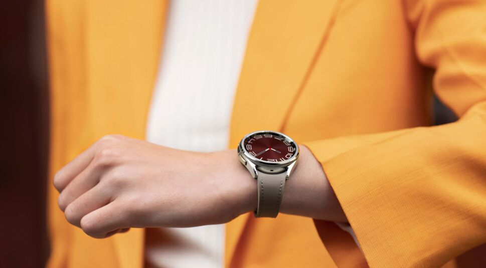 Das Display der Galaxy Watch6 Classic