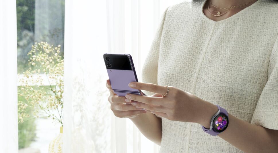 Dualkamera des Galaxy Z Flip4