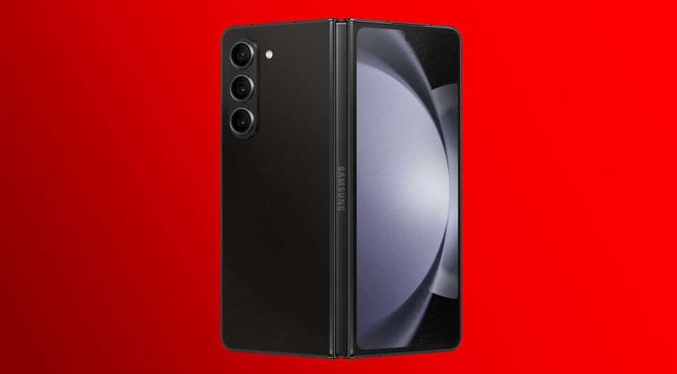 Samsung Galaxy Z Fold5 leicht geknickt