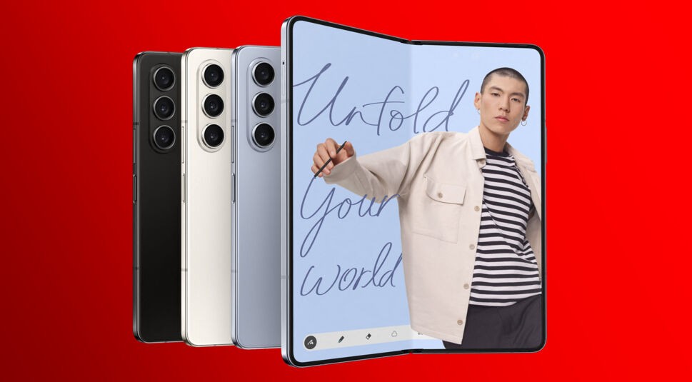 Farben des Samsung Galaxy Z Fold5