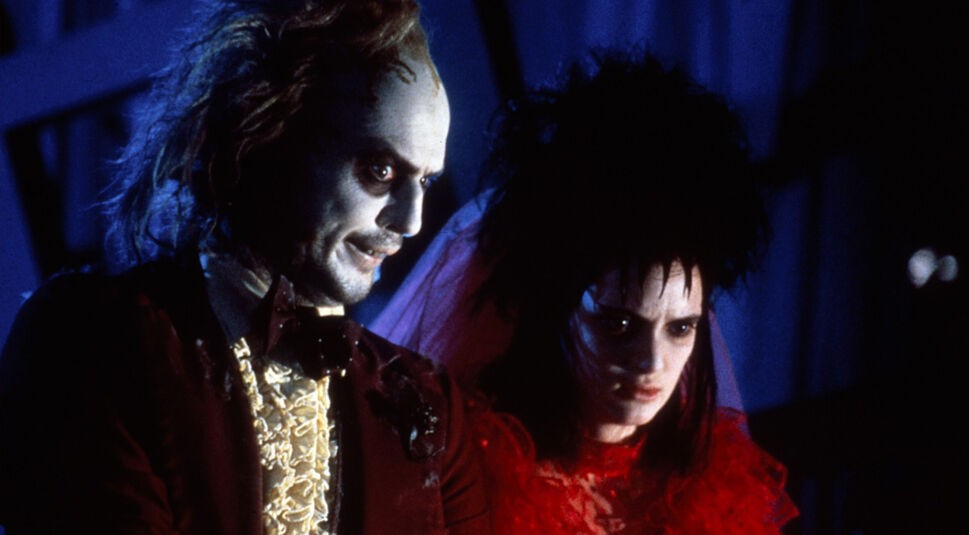 Michael Keaton und Winona Ryder in Beetlejuice von 1988