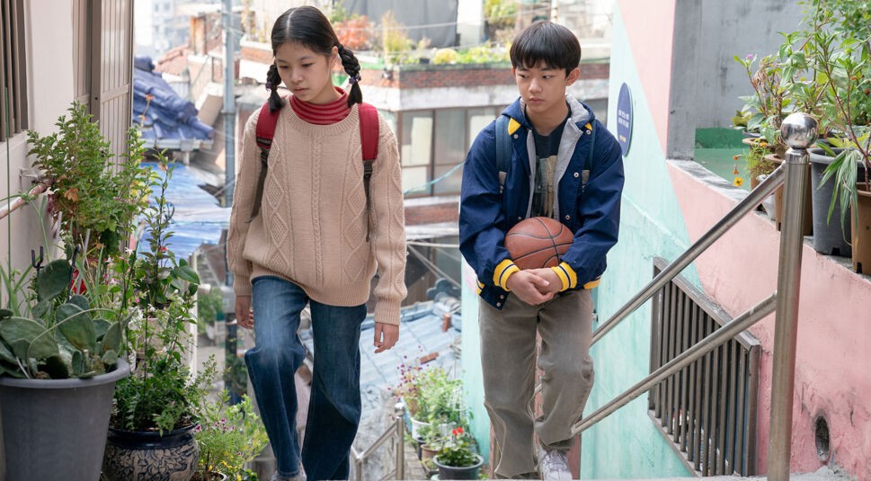 Nora und Hae Sung (Past Lives) als Kinder