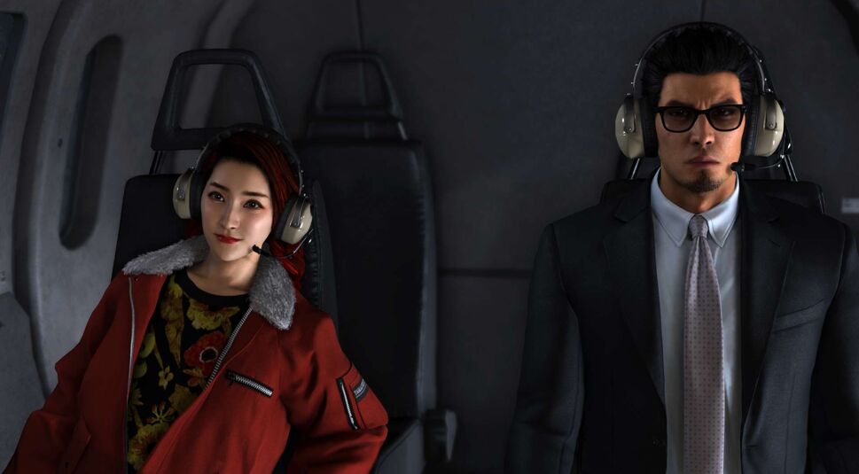 Kiryu Kazuma reist zusammen mit Akame nach Sotenbori.