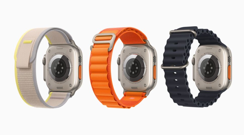 Die Armbänder der Apple Watch Ultra