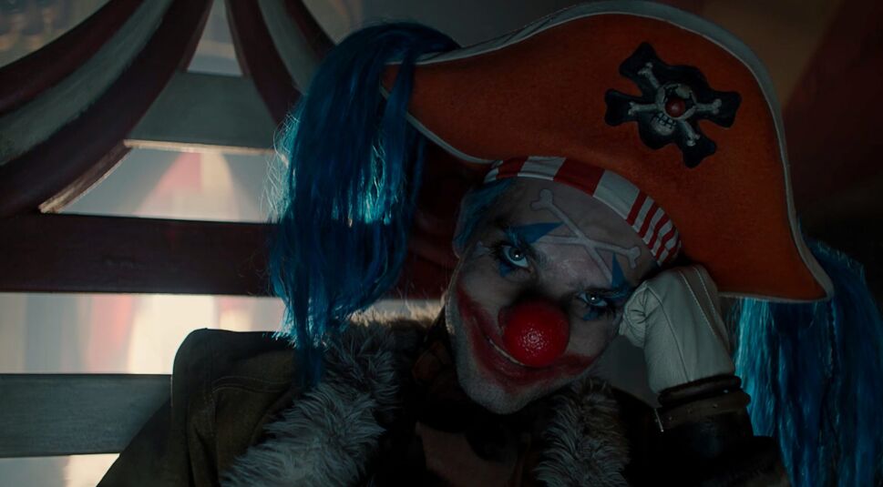 Jeff Ward als Buggy der Clown in Staffel 1 von One Piece