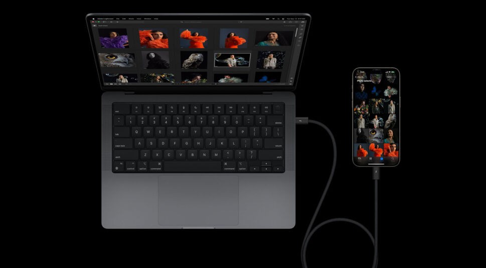 iphone 15 pro usb c macbook