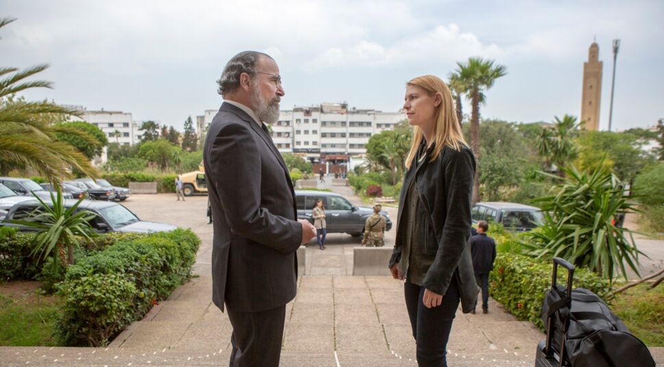 Mandy Patinkin und Claire Danes als Saul und Carrie in Homeland Staffel 8