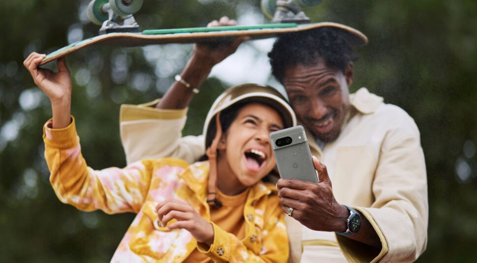 Das Pixel 8 im Regen nutzen