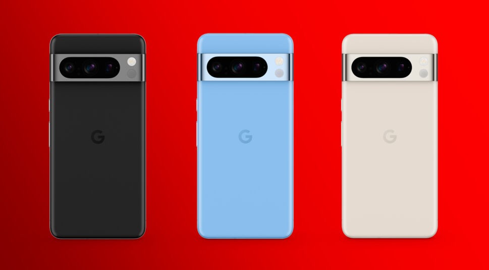 Farbauswahl des Google Pixel 8 Pro