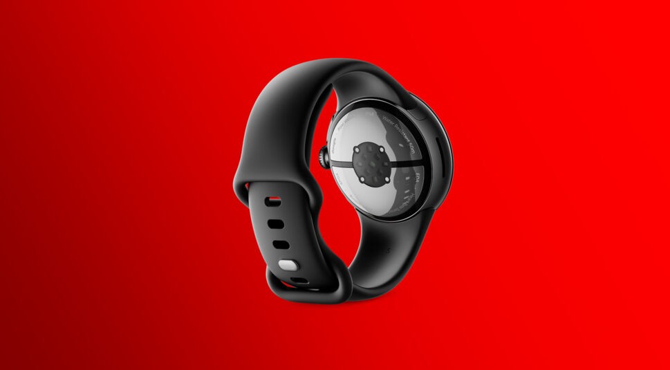 Google Pixel Watch 2 von hinten