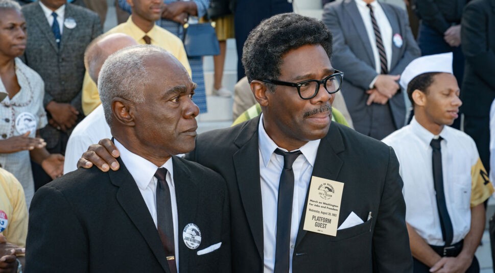 Glynn Turman als A. Philip Randolph (links) und Colman Domingo als Bayad Rustin (rechts). 
