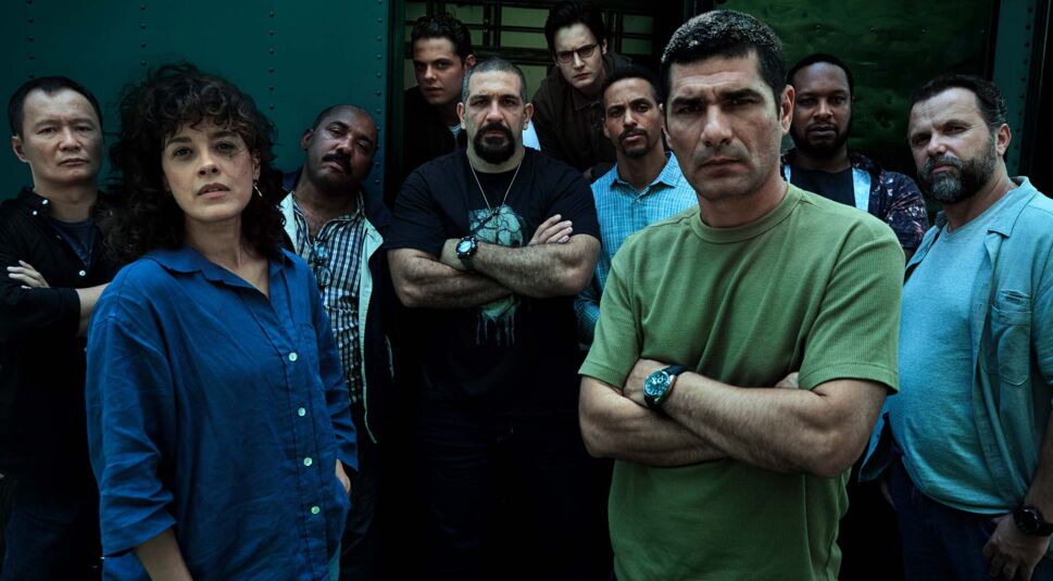 Romulo Braga und Maeve Jinkings in Code des Verbrechens