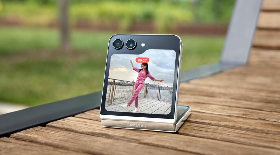 Video mit Galaxy Z Flip5 aufnehmen