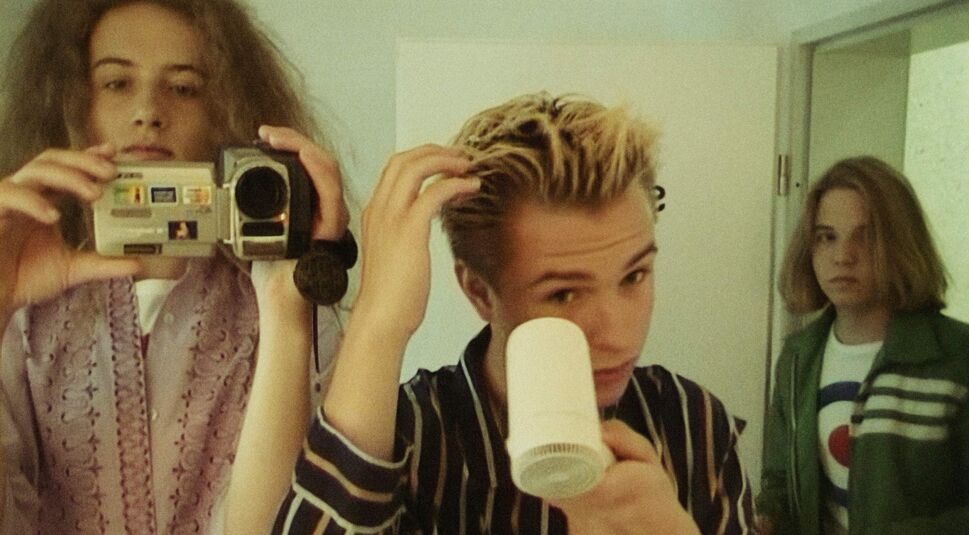 Die Band beim Videodreh zu "Wir haben’s getan“ (1998)