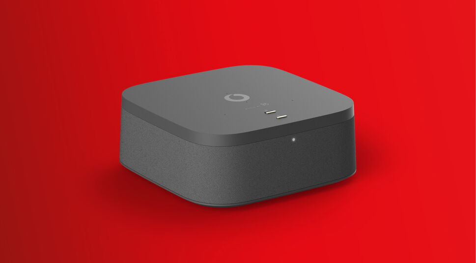 Die GigaTV Home Sound Box von Vodafone