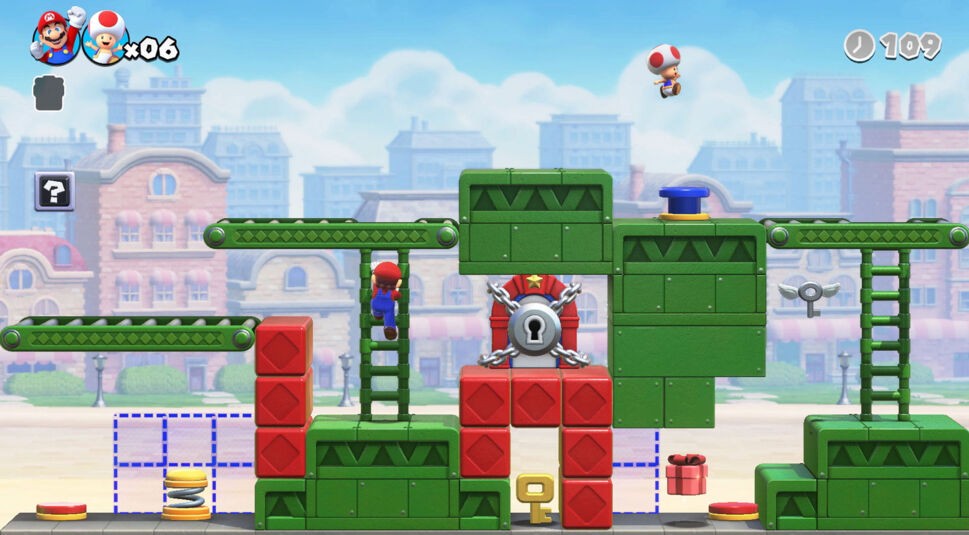 Das Gameplay von Mario vs. Donkey Kong