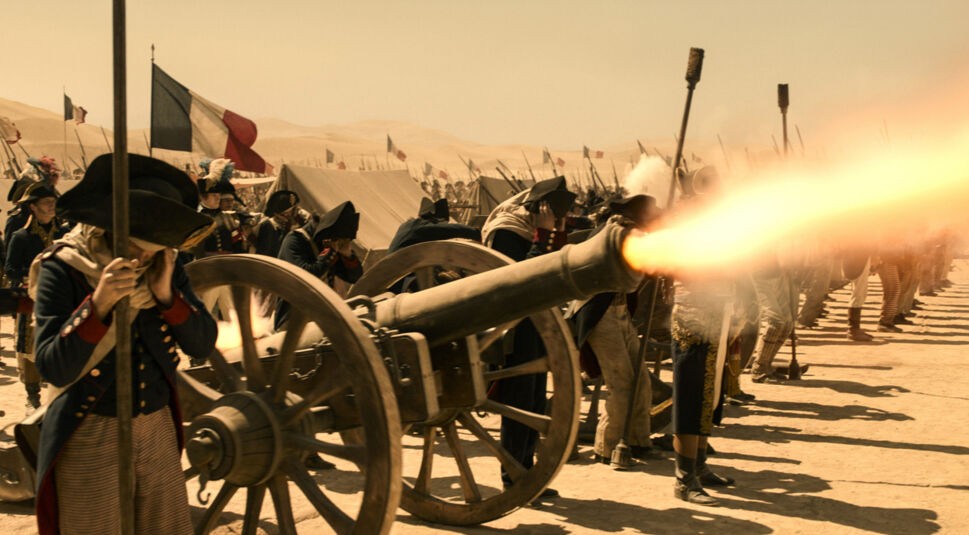 Kanonenfeuer im neuen Napoleon-Film