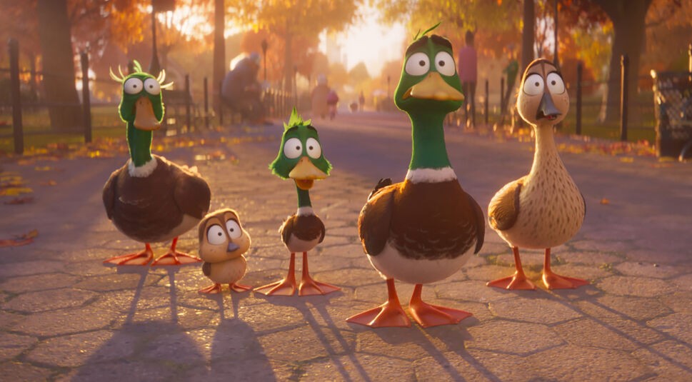 Die Entenfamilie aus Raus aus dem Teich