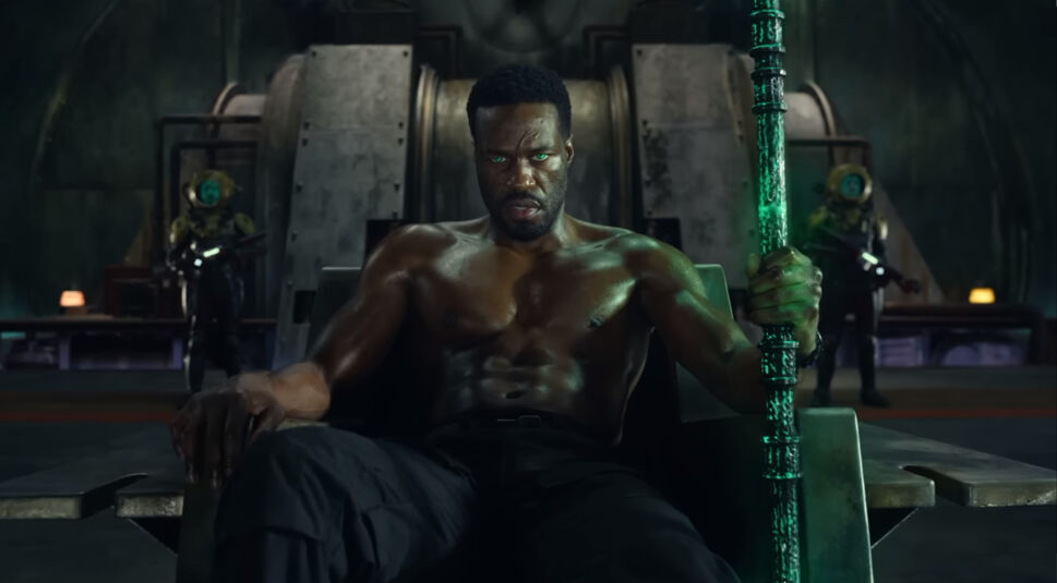 Yahya Abdul-Mateen II in Aquaman 2: Lost Kingdom
