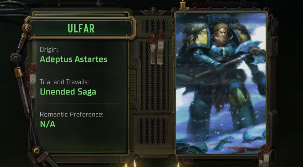 Ulfar aus Warhammer 40K: Rogue Trader