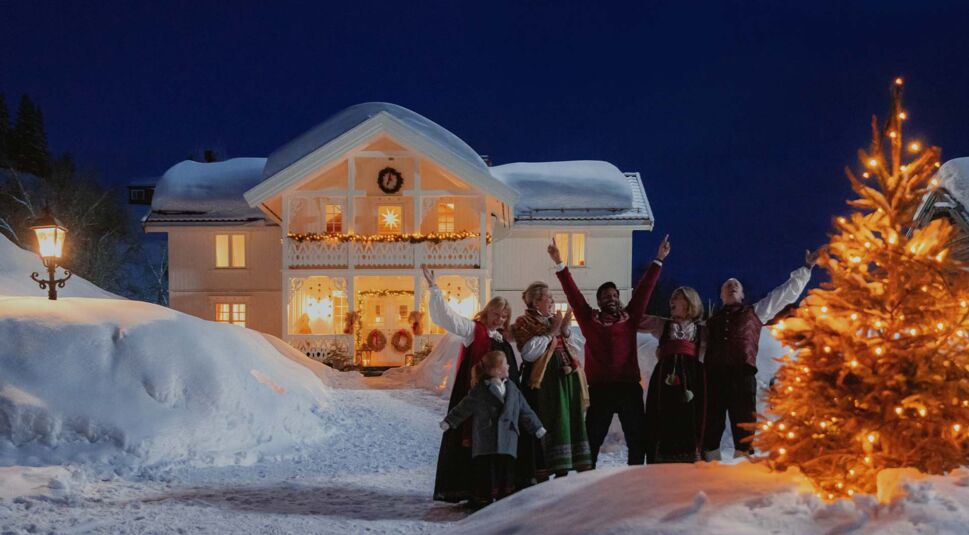 Szene aus Weihnachten mal anders
