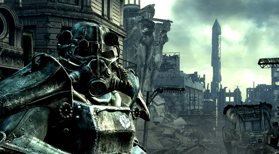 Charakteristische Power-Rüstung aus Fallout