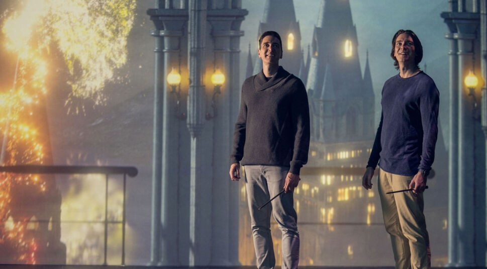 James und Oliver Phelps bei der Premiere der Harry Potter-Ausstellung in Köln