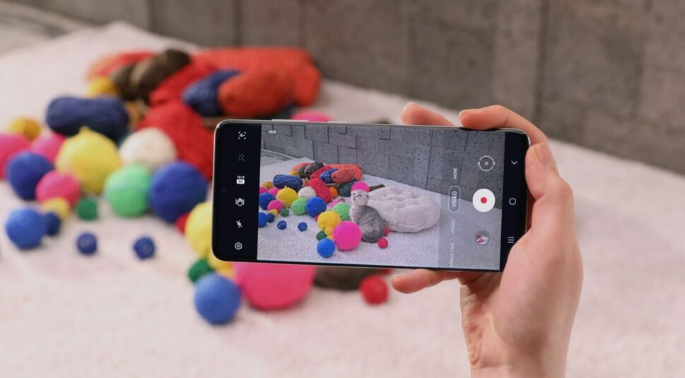 Mit der Kamera des Galaxy S20 ein Foto aufnehmen