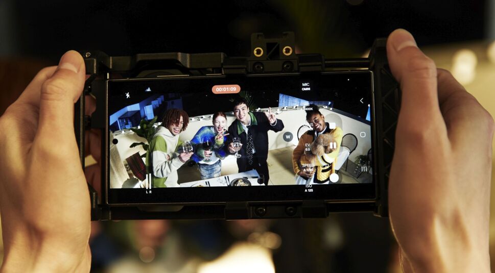 Mit der Kamera des Galaxy S24 Ultra ein Video aufnehmen