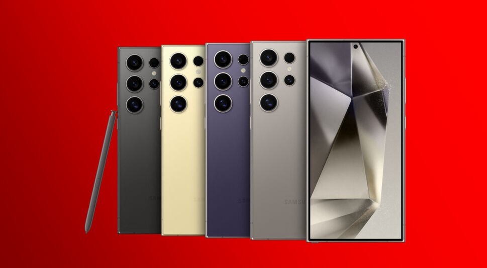 Farbspektrum des neuen S24 Ultra