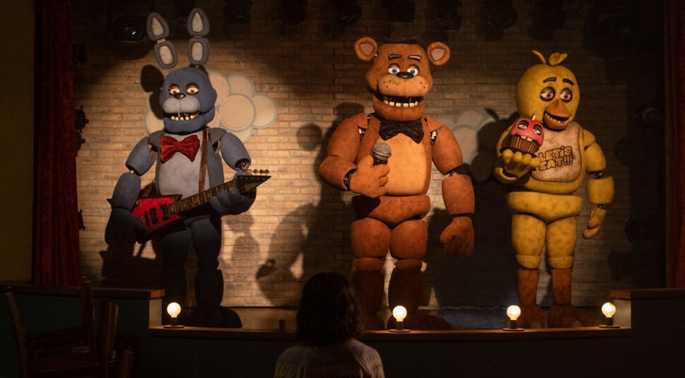 die mechatronischen Tiere aus Five Nights at Freddy's