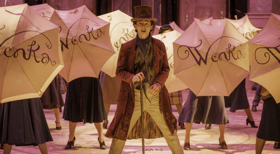 Timothée Chalamet tanzt und singt als Willy Wonka 