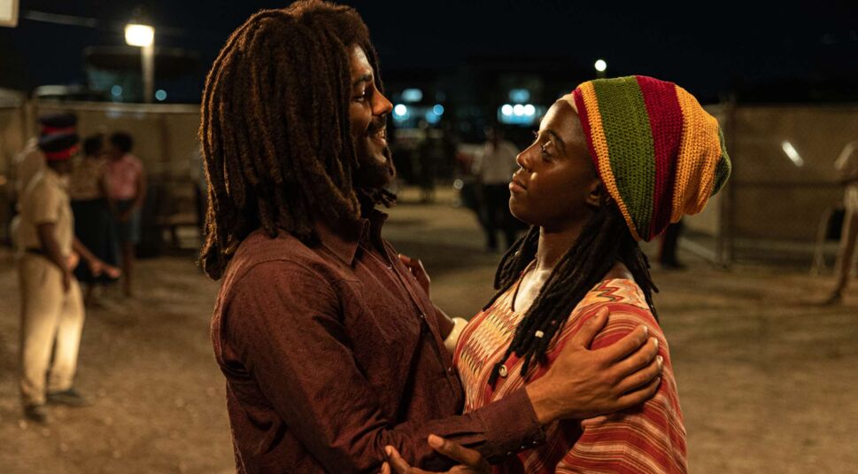 Bob Marley (Kingsley Ben-Adir) und Rita Marley (Lashana Lynch) in "Bob Marley: One Love".