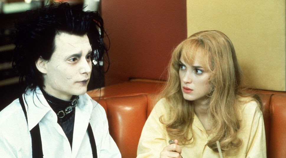 Johnny Depp und Winona Ryder in Edward mit den Scherenhänden