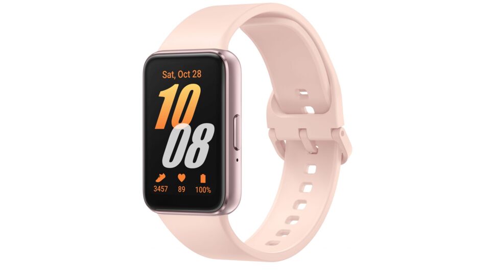 Die Galaxy Fit3 in Rosegold