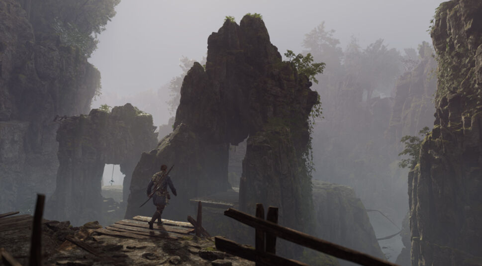 Die Landschaft von Banishers: Ghosts of New Eden