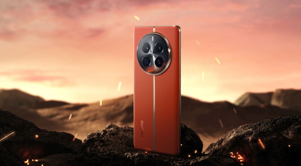 Das Realme 12 Pro Plus in Explorer Red