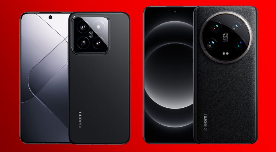 Das Xiaomi 14 und 14 Ultra im Größenvergleich