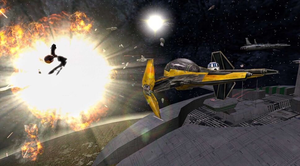 Screenshot aus der neuen "Star Wars: Battlefront Classic Collection"