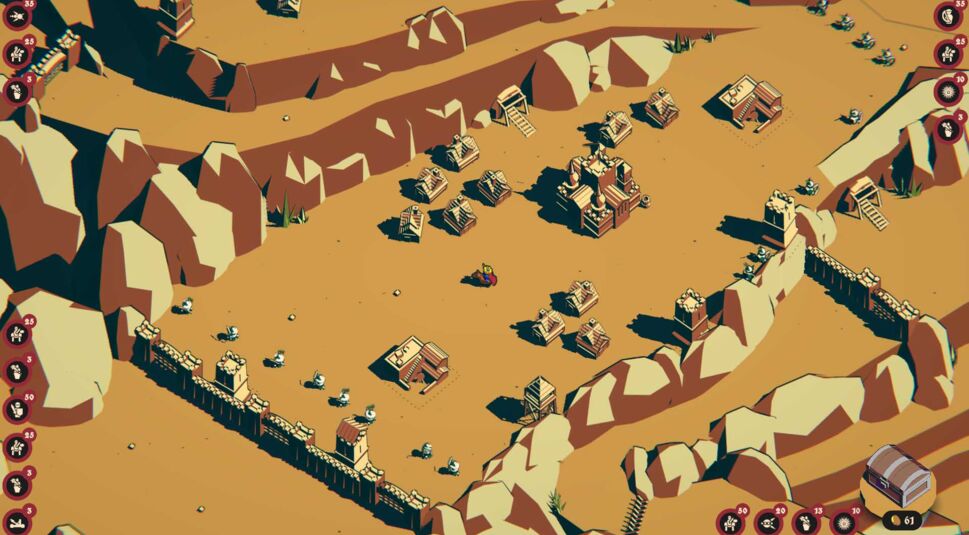 Die Map Durststein in Thronefall