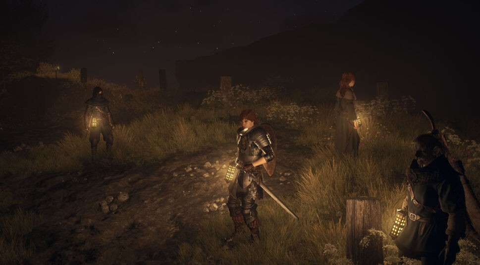 Vasallen bei Nacht in Dragon's Dogma 2