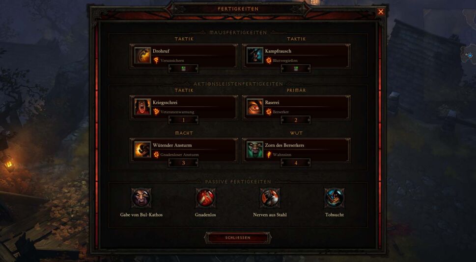 Ein Barbar in Diablo 3