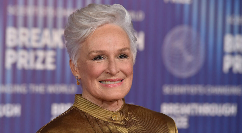 Porträtaufnahme von Glenn Close bei einem Presse-Event