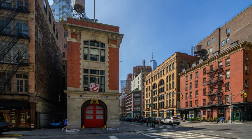 Das Headquater der Ghostbusters ist in Wahrheit eine Feuerwehrwache in New York.